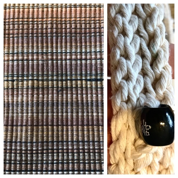 Hand crafted macrame tapestry crossbody bag - Picture 6 of 7